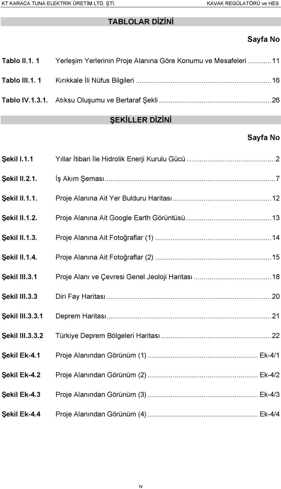 .. 13 Şekil II.1.3. Proje Alanına Ait Fotoğraflar (1)... 14 Şekil II.1.4. Proje Alanına Ait Fotoğraflar (2)... 15 Şekil III.3.1 Proje Alanı ve Çevresi Genel Jeoloji Haritası... 18 Şekil III.3.3 Diri Fay Haritası.