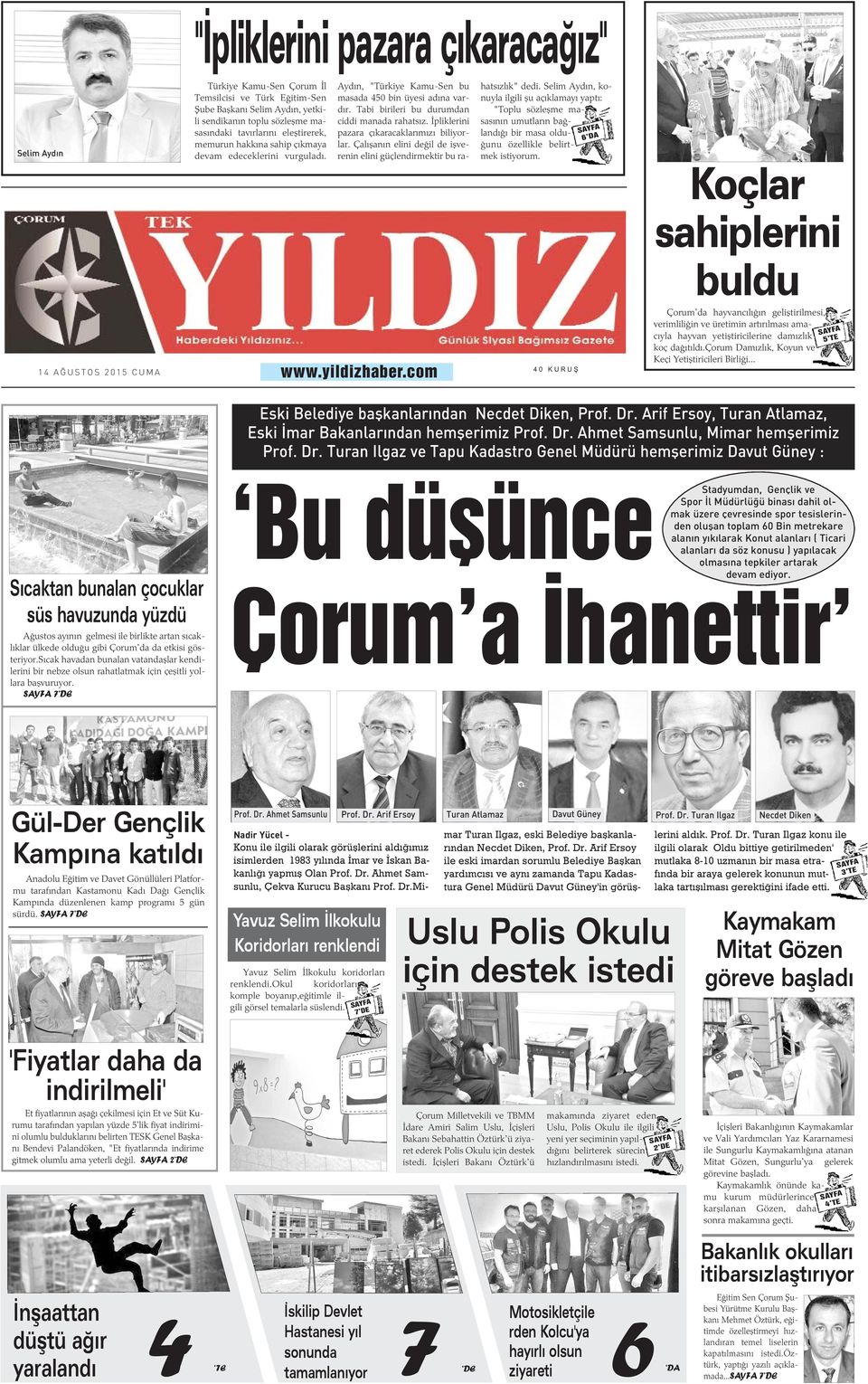 Ýpliklerini pazara çýkaracaklarýmýzý biliyorlar. Çalýþanýn elini deðil de iþverenin elini güçlendirmektir bu rahatsýzlýk" dedi.