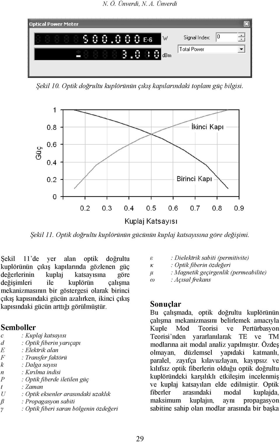 azalırke, ikici çıkış kapısıaki gücü arttığı görülmüştür.