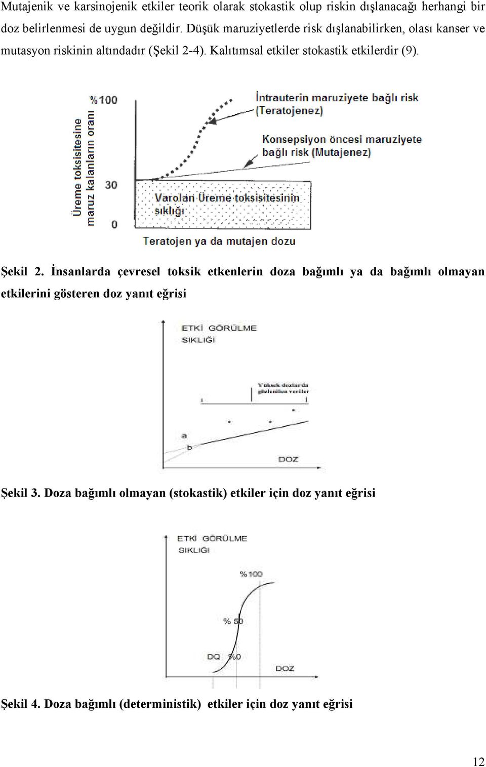 Kalıtımsal etkiler stokastik etkilerdir (9). Şekil 2.