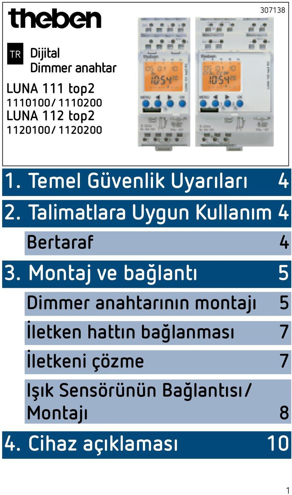 Talimatlara Uygn Kllanım 4 Bertaraf 4 3.