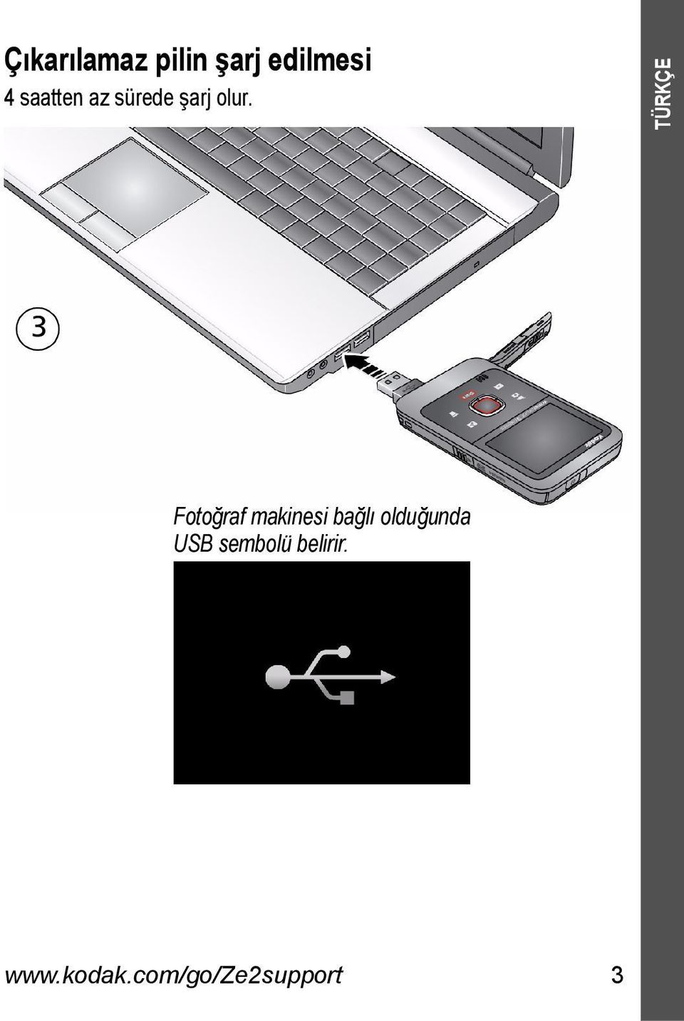 TÜRKÇE 3 Fotoğraf makinesi bağlı