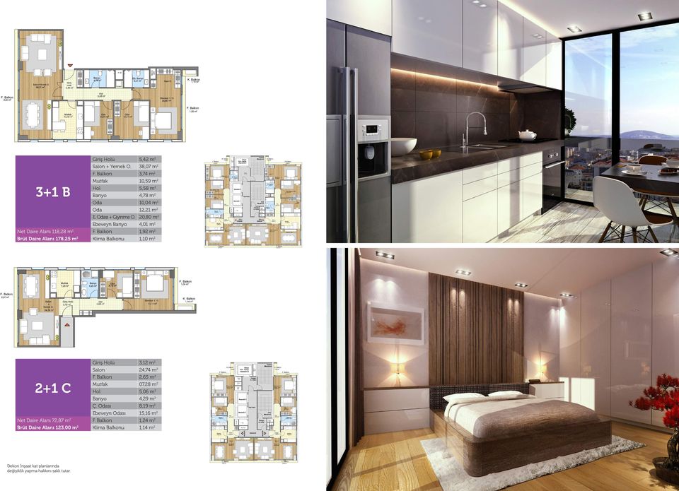 BALKON 01,92 m2 KLİMA BALKONU 01,10 m2 Basınç Şaftı H. B. Banyo Giriş Holü 5,42 m2 20,80 m2 Eb. Banyo 4,78 m2 4,01 m2 K. Balkon 2 Giysi O.