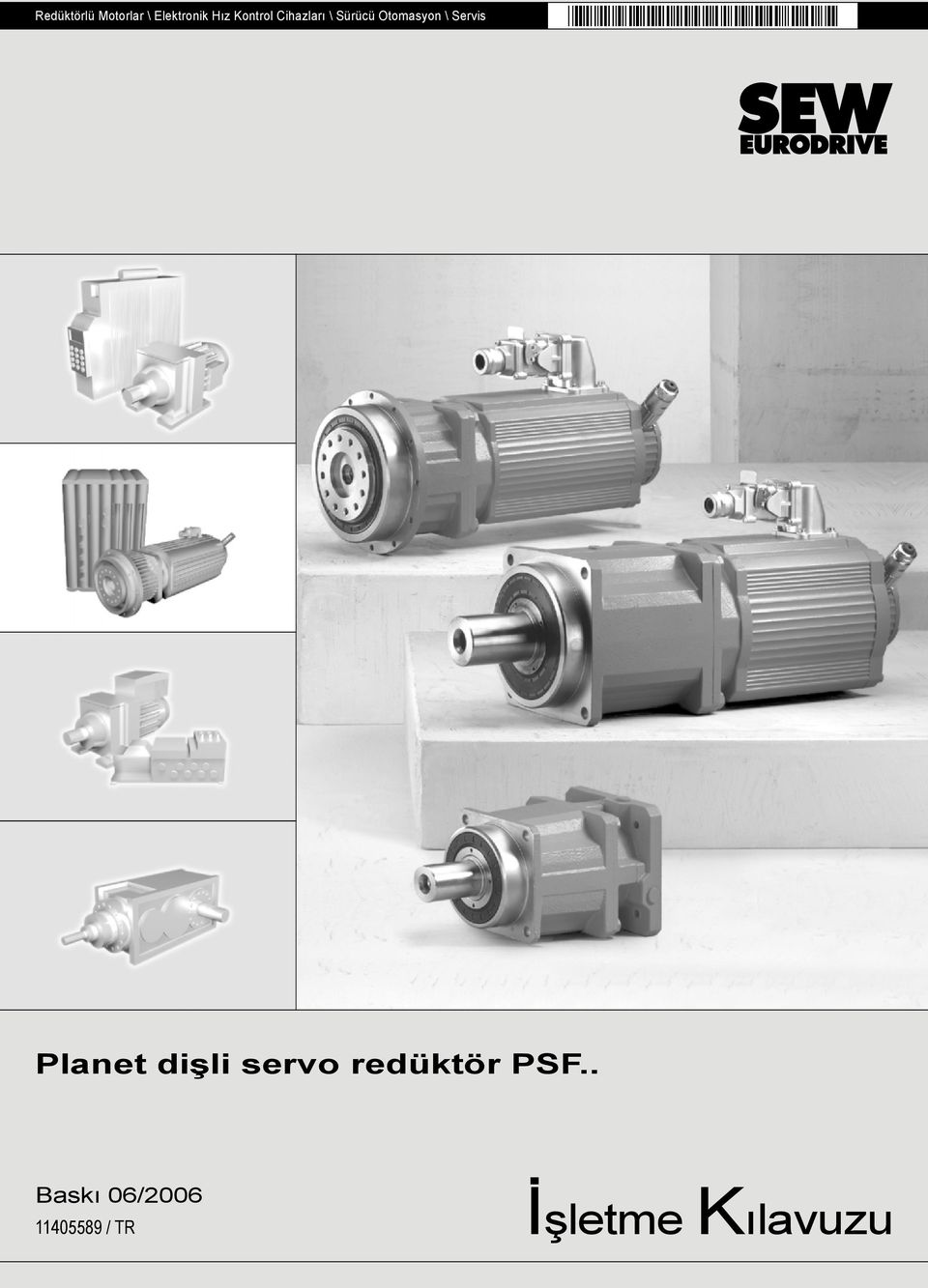 Planet dişli servo redüktör PSF.