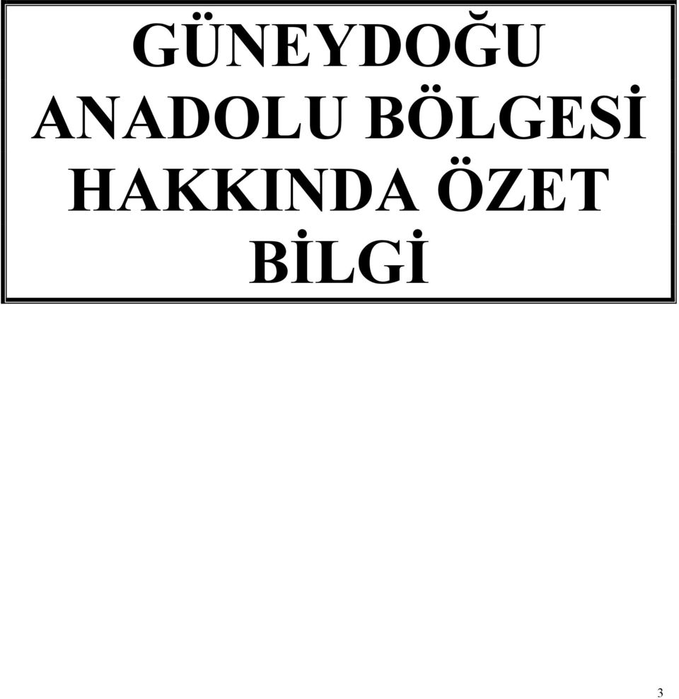 BÖLGESİ