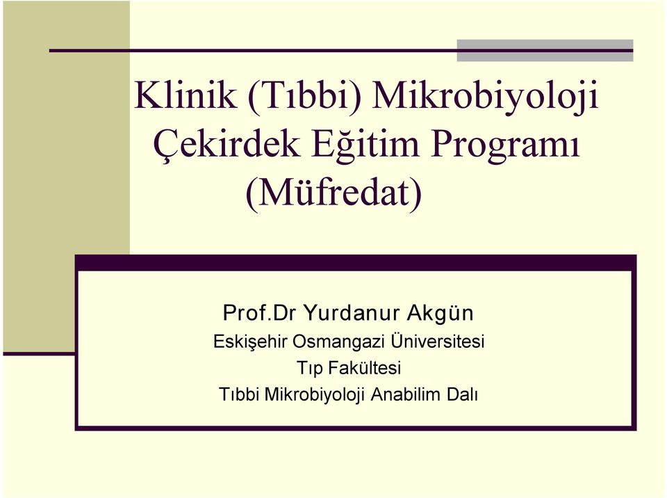 Dr Yurdanur Akgün Eskişehir Osmangazi