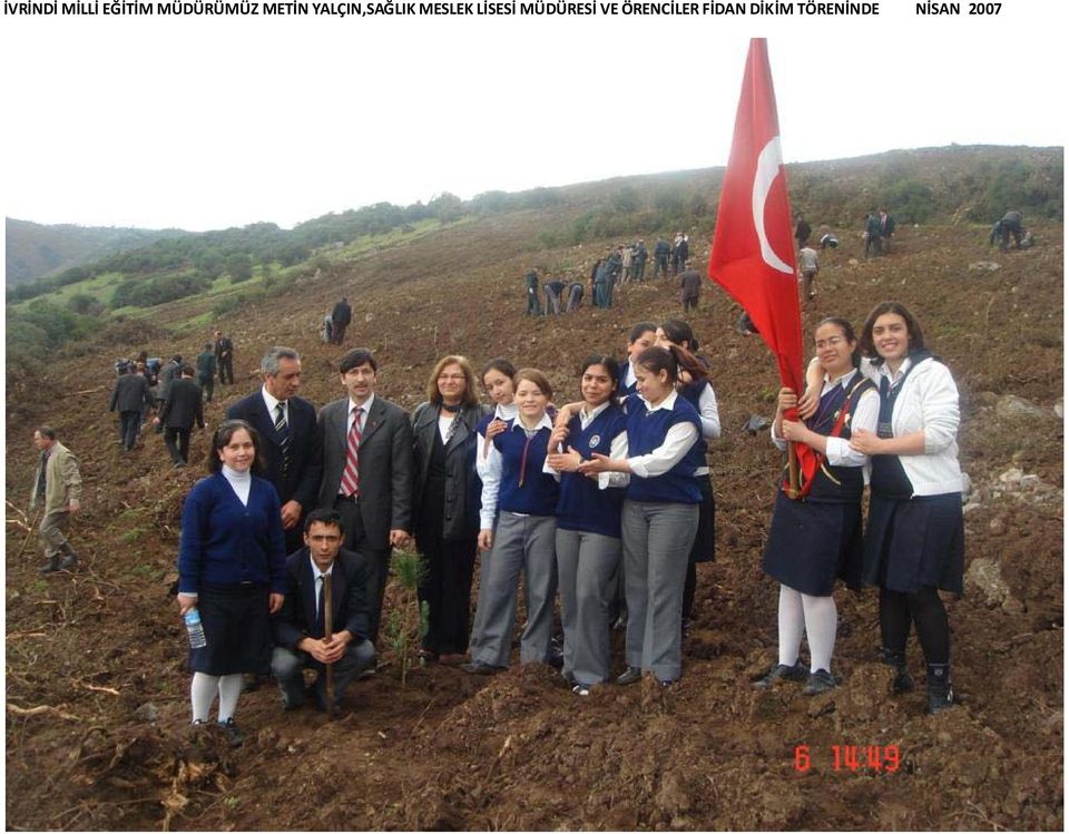 MESLEK LİSESİ MÜDÜRESİ VE