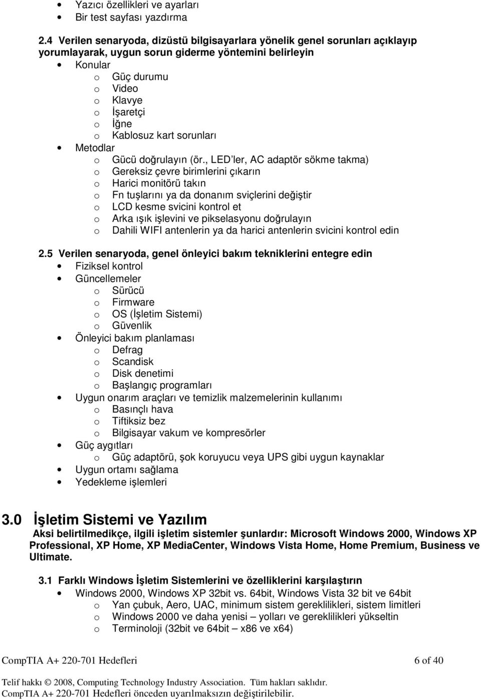 kart sorunları Metodlar o Gücü doğrulayın (ör.