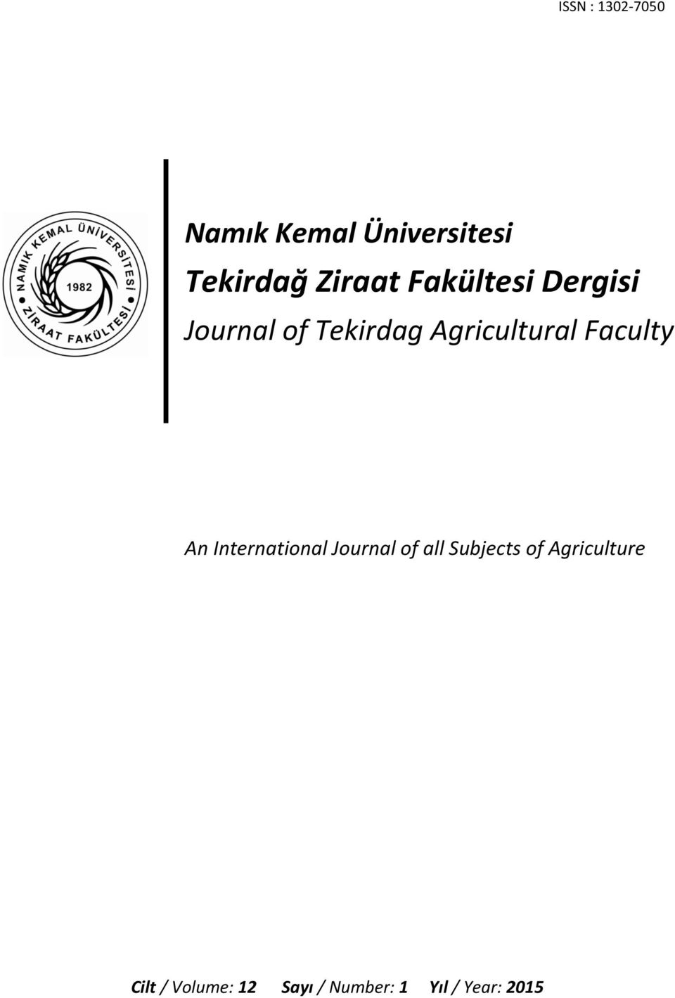 Journal(of(Tekirdag(Agricultural(Faculty( ( ( ( ( ( (