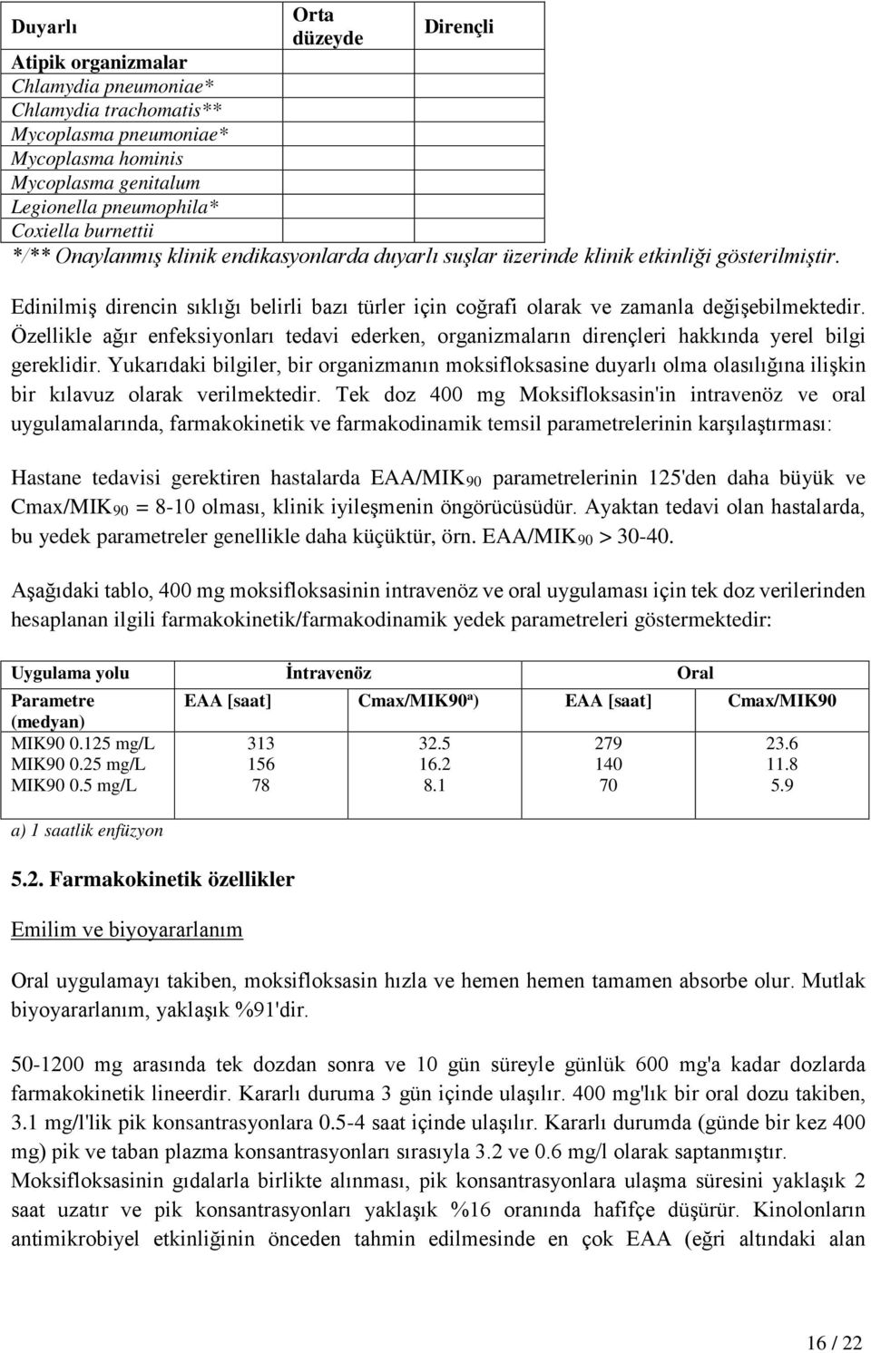 Edinilmiş direncin sıklığı belirli bazı türler için coğrafi olarak ve zamanla değişebilmektedir.