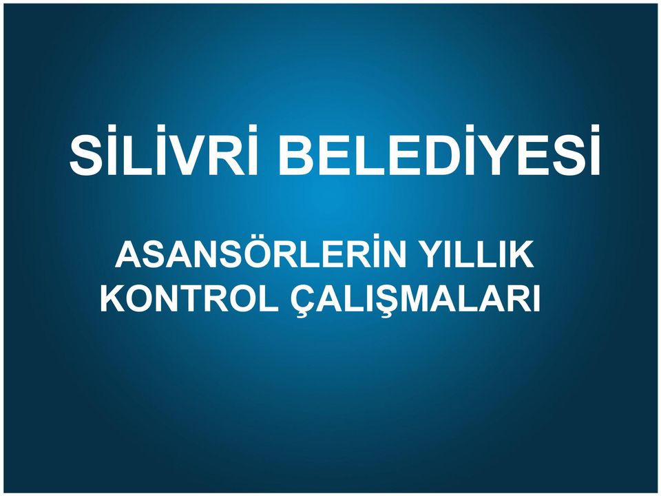 ASANSÖRLERİN