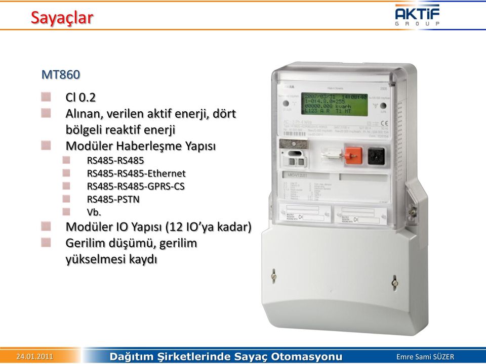 Modüler Haberleşme Yapısı RS485-RS485 RS485-RS485-Ethernet