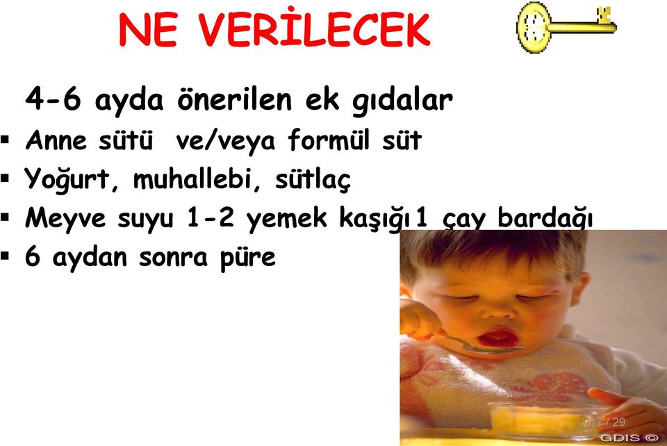 muhallebi, sütlaç Meyve suyu 1-2 yemek