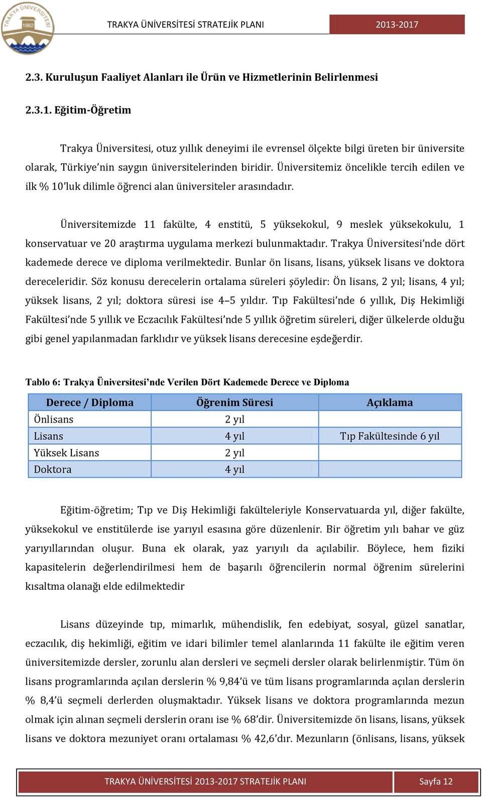 Üniversitemiz öncelikle tercih edilen ve ilk % 10 luk dilimle öğrenci alan üniversiteler arasındadır.