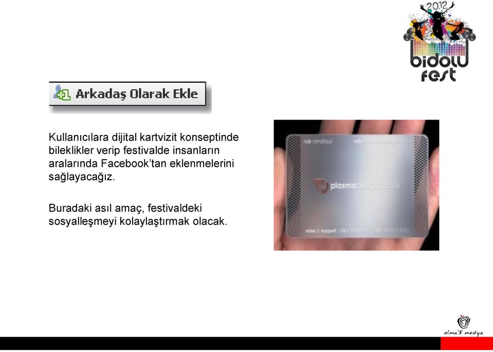 Facebook tan eklenmelerini sağlayacağız.