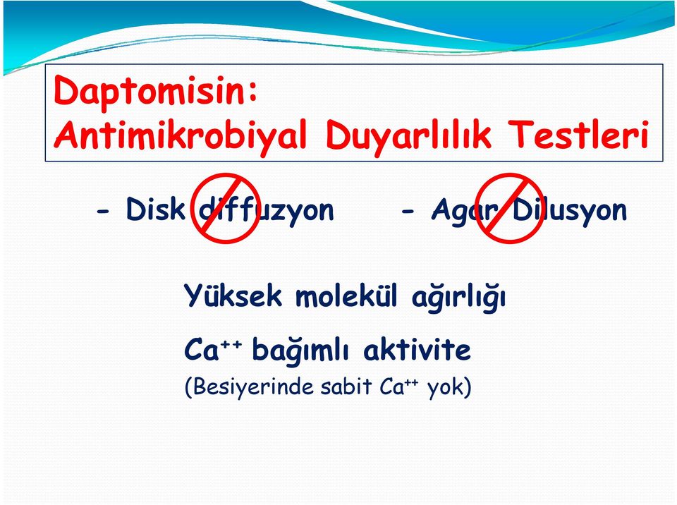 Dilusyon Yüksek molekül ağırlığı Ca ++