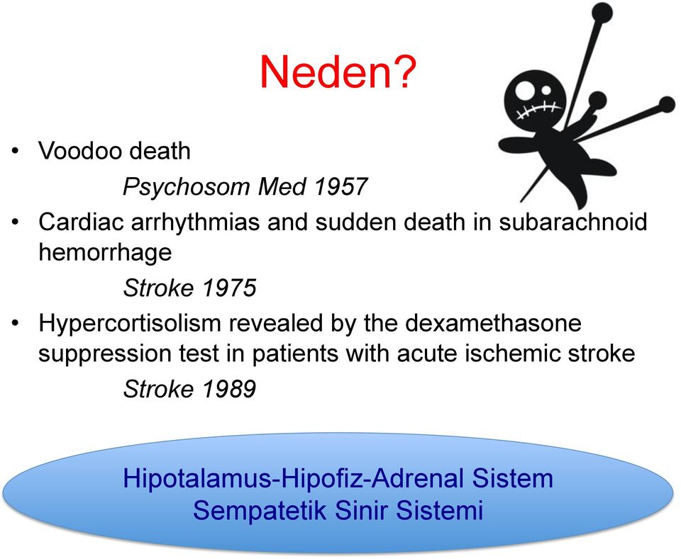 subarachnoid hemorrhage Stroke 1975 Hypercortisolism revealed by the