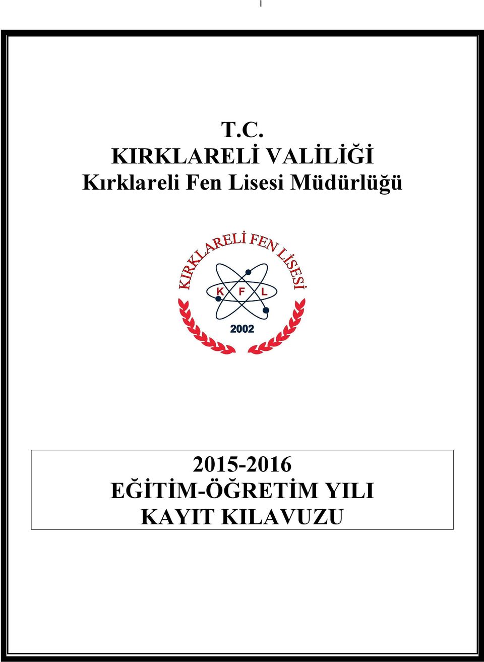 Kırklareli Fen Lisesi