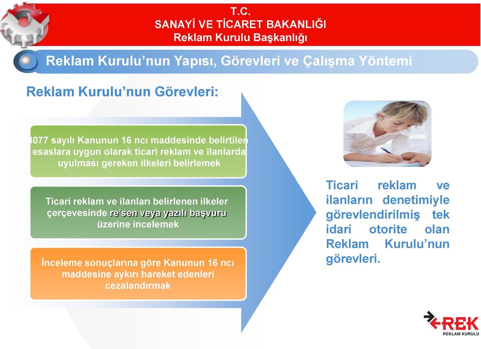 belirlenen ilkeler çerçevesinde re sen veya yazılı baģvuru üzerine incelemek Ġnceleme sonuçlarına göre Kanunun 16 ncı maddesine