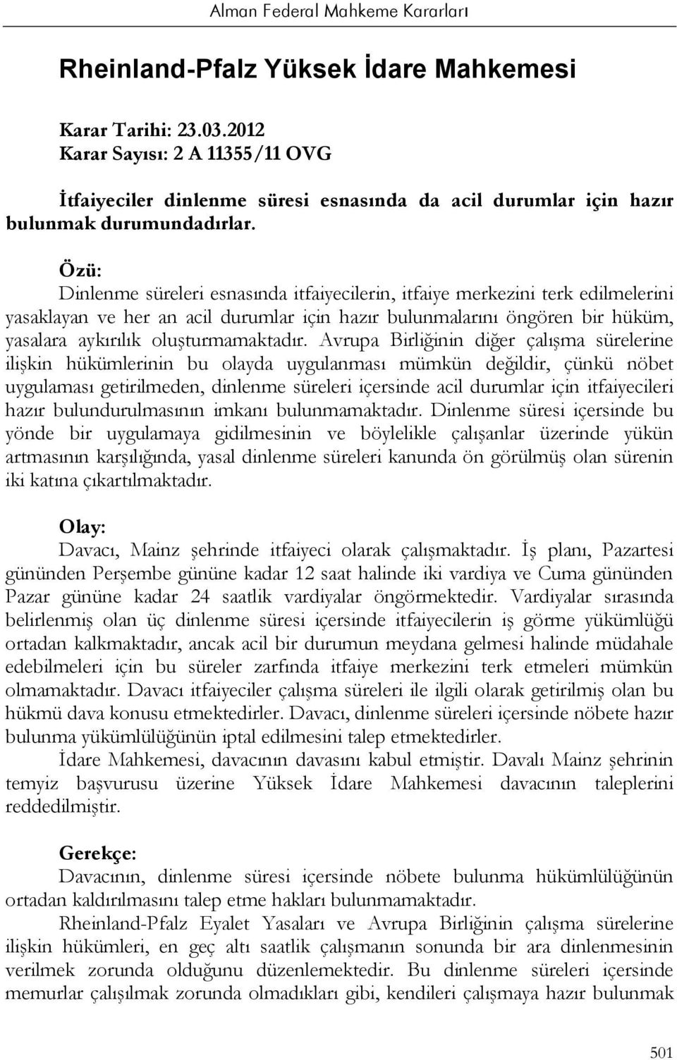 oluşturmamaktadır.