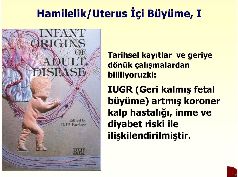 (Geri kalmış fetal büyüme) artmış koroner kalp