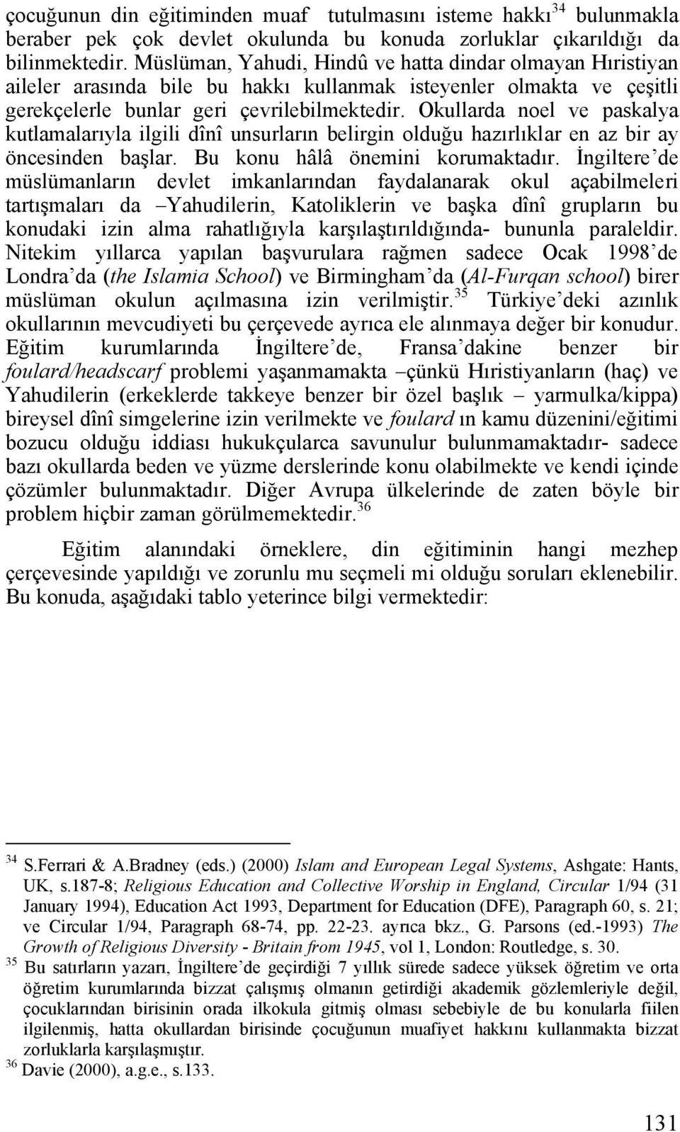 Okullarda noel ve paskalya kutlamalarıyla ilgili dînî unsurların belirgin olduğu hazırlıklar en az bir ay öncesinden başlar. Bu konu hâlâ önemini korumaktadır.