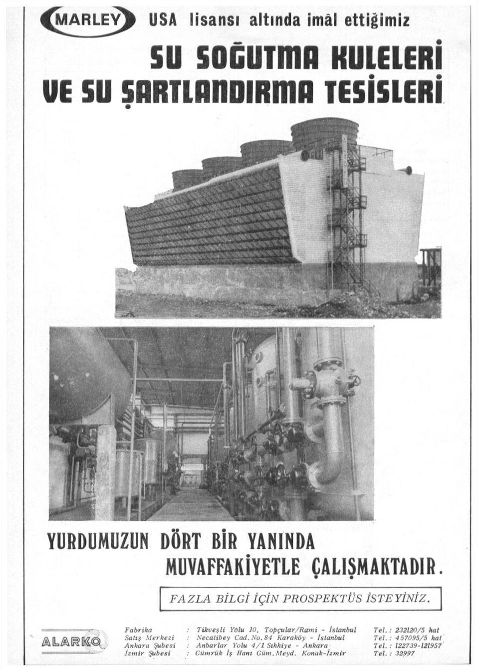 Fabrika : TUrveşli Yolu 10, Topçular/Rami - İstanbul Satış Merkezi Secalibey Cad. No.