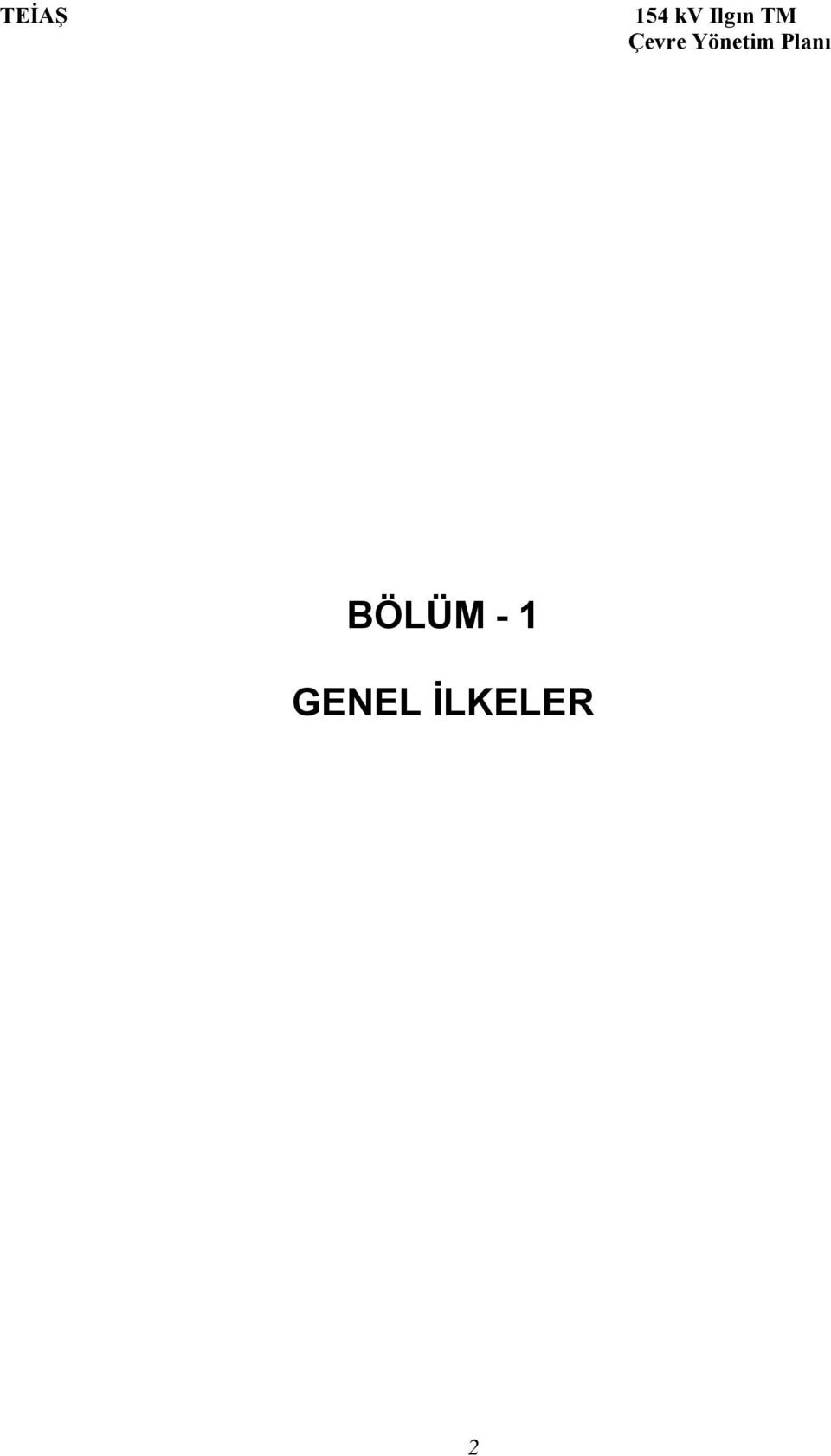 BÖLÜM - 1