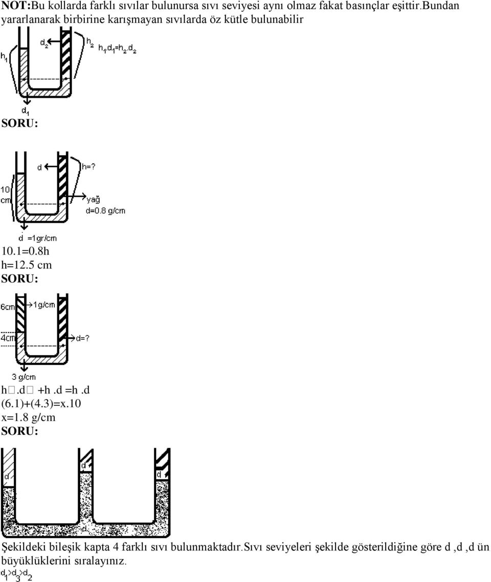 8h h=12.5 cm h.d +h.d =h.d (6.1)+(4.3)=x.10 x=1.