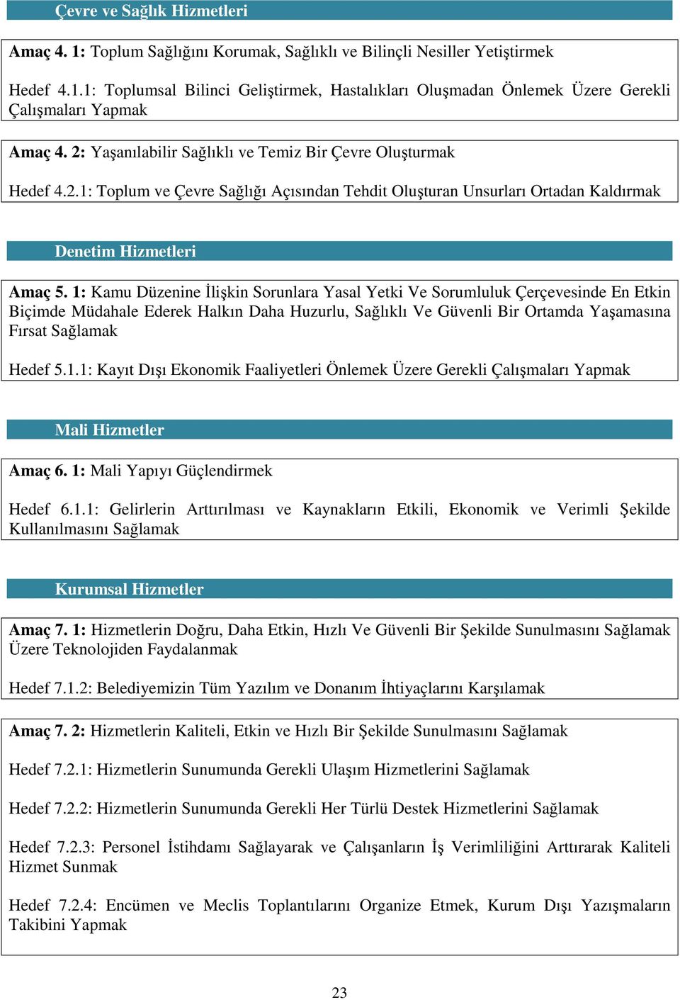 1: Kamu Düzenine İlişkin Sorunlara Yasal Yetki Ve Sorumluluk Çerçevesinde En Etkin Biçimde Müdahale Ederek Halkın Daha Huzurlu, Sağlıklı Ve Güvenli Bir Ortamda Yaşamasına Fırsat Sağlamak Hedef 5.1.1: Kayıt Dışı Ekonomik Faaliyetleri Önlemek Üzere Gerekli Çalışmaları Yapmak Mali Hizmetler Amaç 6.