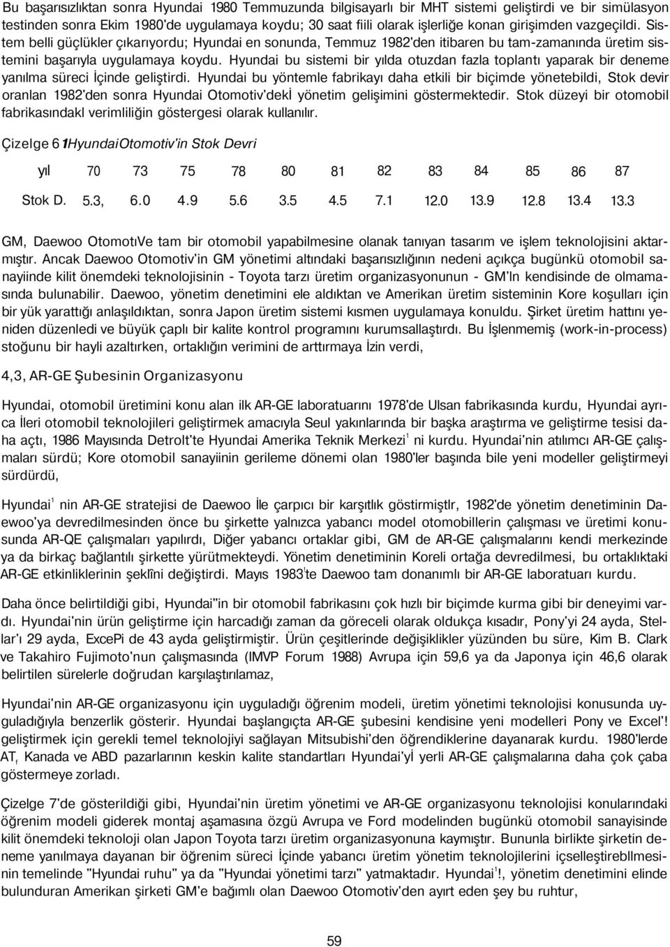 Hyundai bu sistemi bir yılda otuzdan fazla toplantı yaparak bir deneme yanılma süreci İçinde geliştirdi.