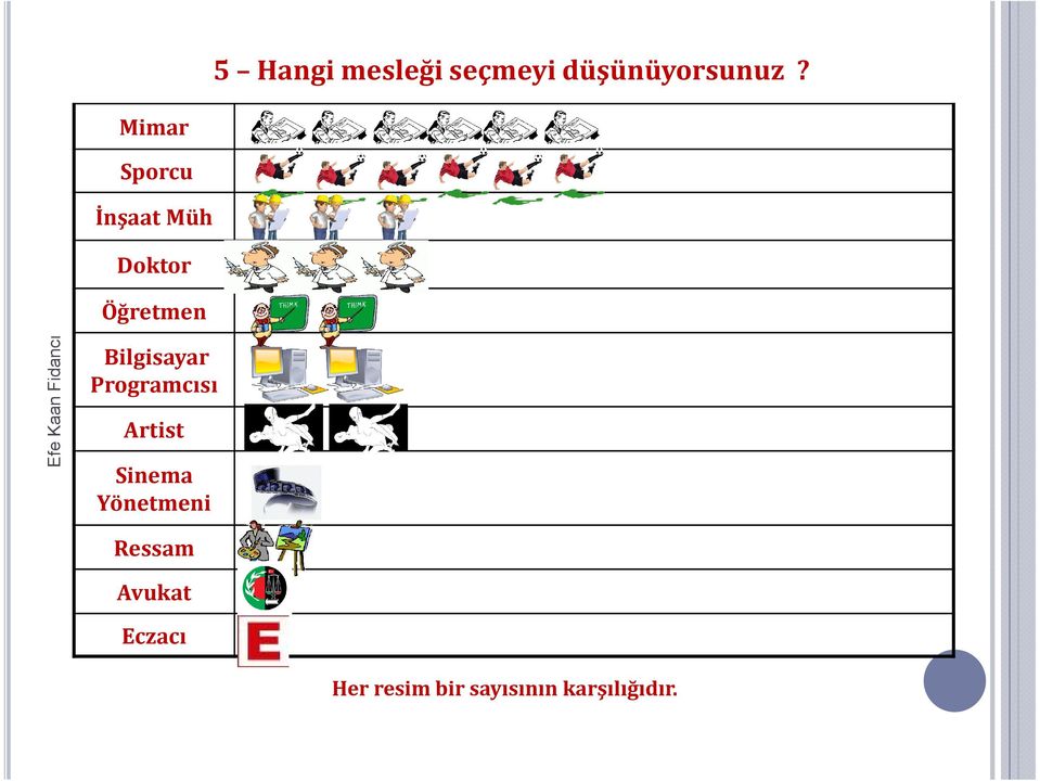 Bilgisayar Programcısı Artist Sinema Yönetmeni