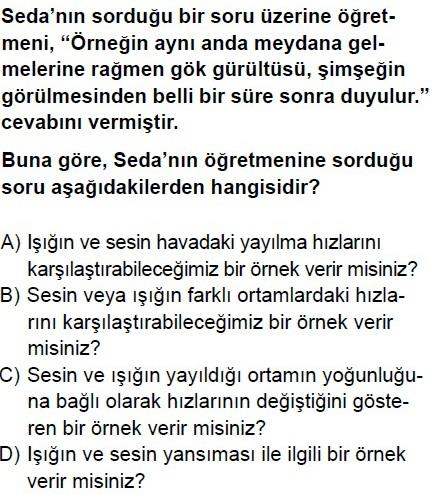 (2011 SBS) Üç grupta da baştaki taşa aynı itme kuvvetini uygulayan Emin, son taş düşene kadar geçen süreyi aşağıdaki tabloya kaydediyor.