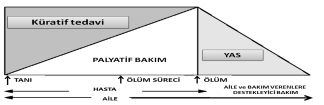 GİRİŞ Günümüzde kronik ve yaşamı tehdit edici ya da tedavisi mümkün olmayan hastalığa sahip bireylerin sayısında hızlı bir artış olması (Worldwide Palliative Care Alliance 2014; National Consensus