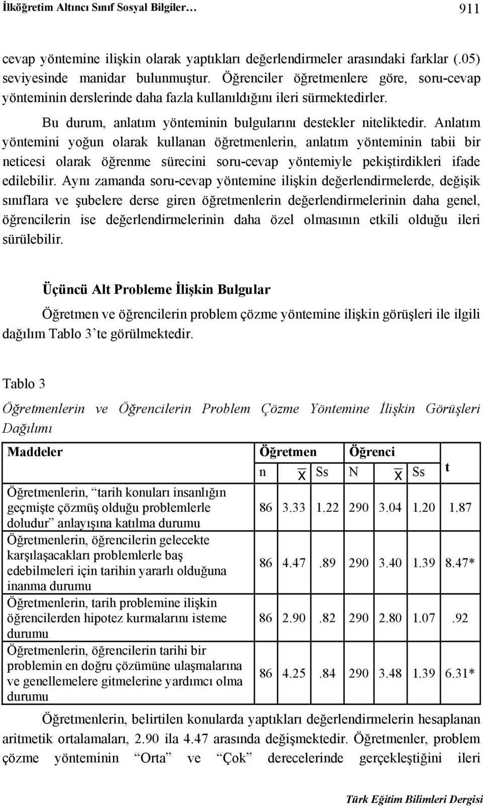 Anlatım yöntemini yoğun olarak kullanan öğretmenlerin, anlatım yönteminin tabii bir neticesi olarak öğrenme sürecini soru-cevap yöntemiyle pekiştirdikleri ifade edilebilir.