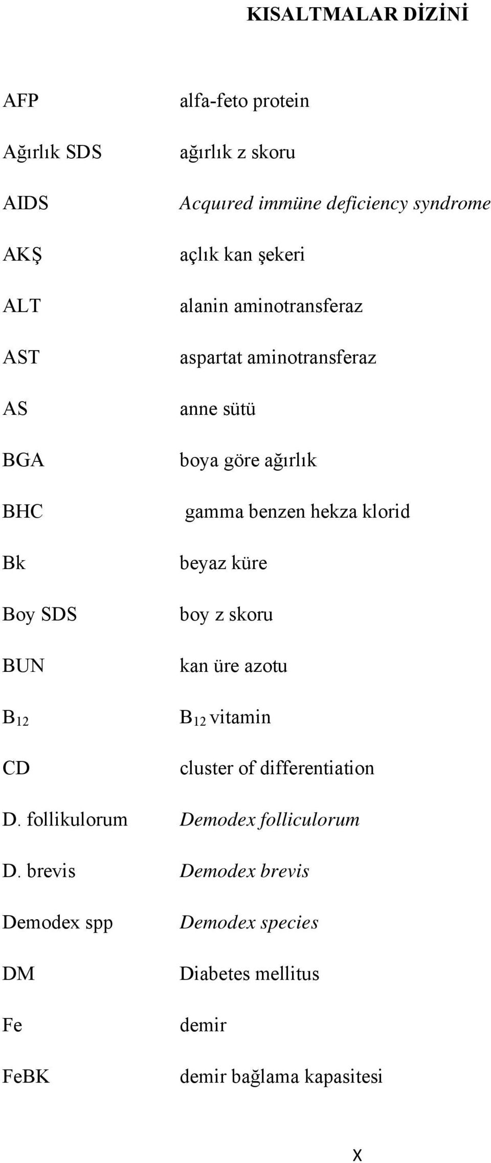 ağırlık gamma benzen hekza klorid beyaz küre boy z skoru kan üre azotu B 12 vitamin cluster of differentiation D.