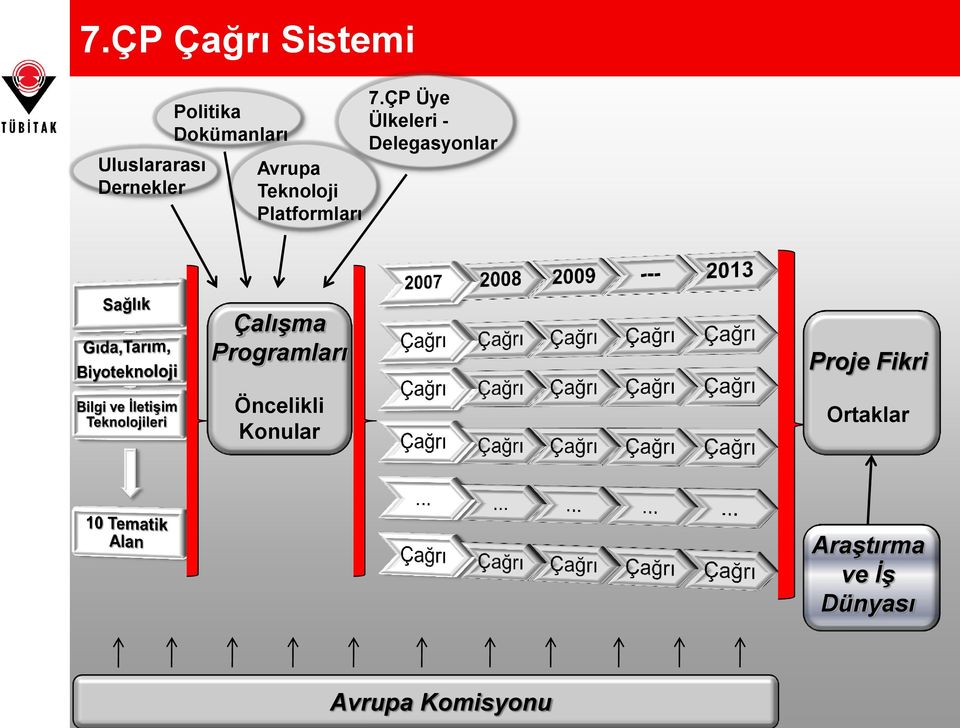 ÇP Üye Ülkeleri - Delegasyonlar Çalışma Programları