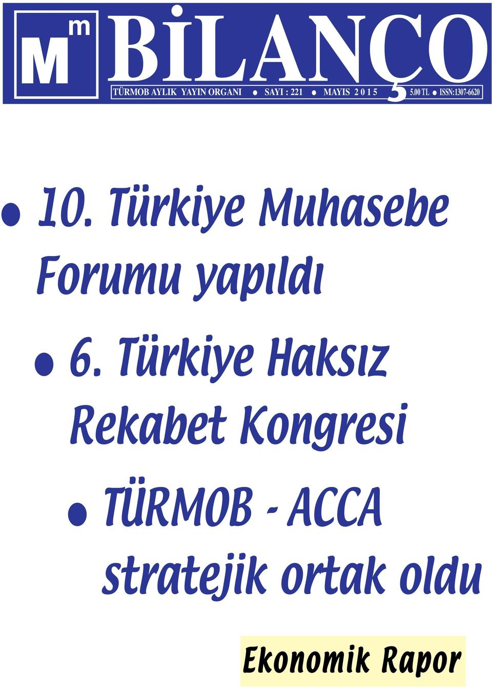 Türkiye Muhasebe Forumu yapıldı 6.