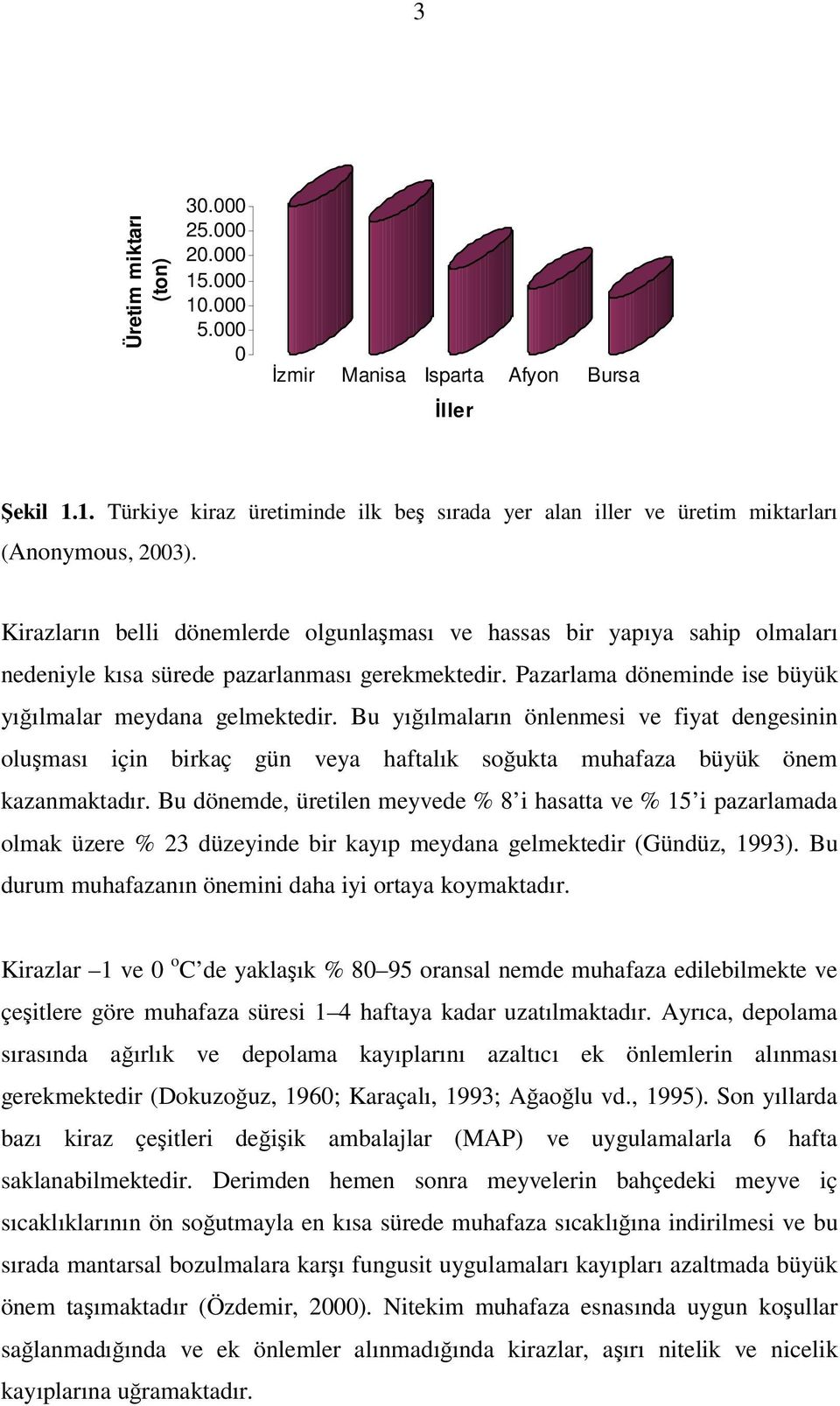 Bu yığılmaların önlenmesi ve fiyat dengesinin oluşması için birkaç gün veya haftalık soğukta muhafaza büyük önem kazanmaktadır.