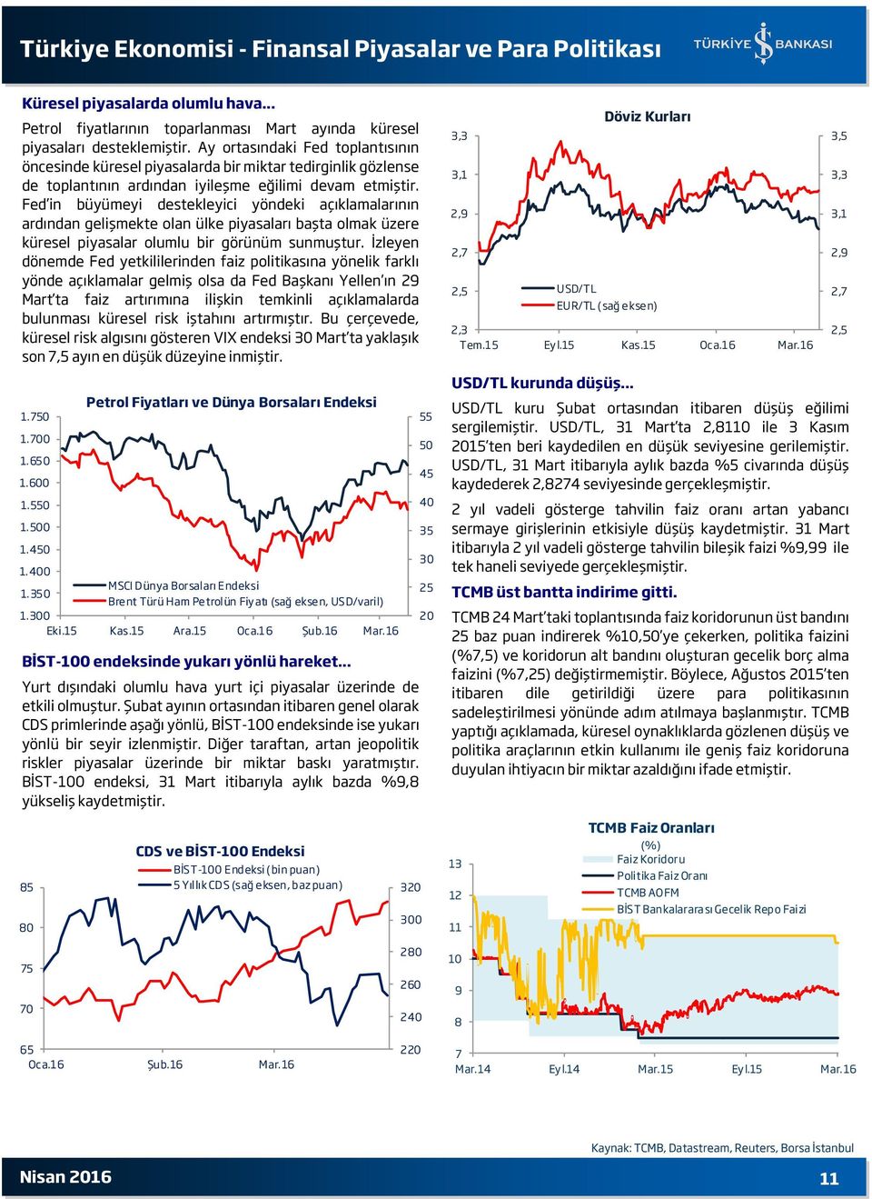 Fed in büyümeyi destekleyici yöndeki açıklamalarının ardından gelişmekte olan ülke piyasaları başta olmak üzere küresel piyasalar olumlu bir görünüm sunmuştur.