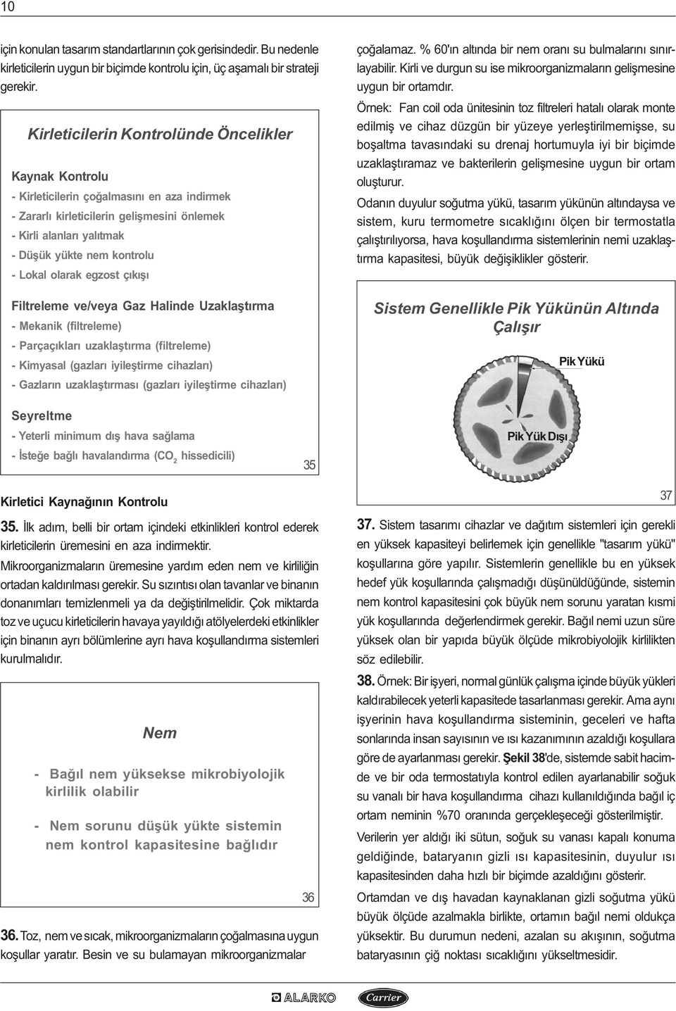 olarak egzost çýkýþý Filtreleme ve/veya Gaz Halinde Uzaklaþtýrma Mekanik (filtreleme) Parçaçýklarý uzaklaþtýrma (filtreleme) Kimyasal (gazlarý iyileþtirme cihazlarý) Gazlarýn uzaklaþtýrmasý (gazlarý