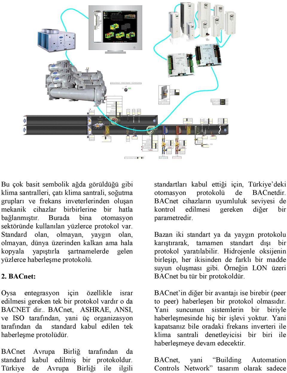 Standard olan, olmayan, yaygın olan, olmayan, dünya üzerinden kalkan ama hala kopyala yapıştırla şartnamelerde gelen yüzlerce haberleşme protokolü. 2.