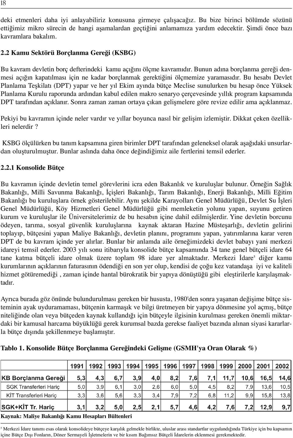 Bunun adına borçlanma gereği denmesi açığın kapatılması için ne kadar borçlanmak gerektiğini ölçmemize yaramasıdır.