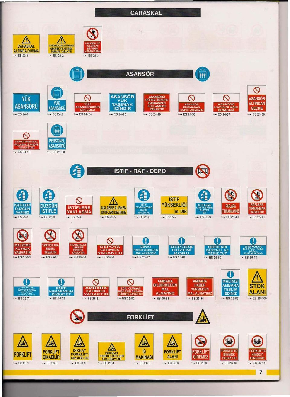 ES 24-25 '-+ ES 24-29 '-+ ES 24-30 '-+ ES 24-37 '-+ ES 24-38 '-+ ES 24-40 '-+ ES 24-50 istif - RAF - DEPO @ i i '-+ ES 25-1 '-+ ES 25-3 '-+ ES 25-5 '-+ ES 25-6 '-+ ES 25-7 iii