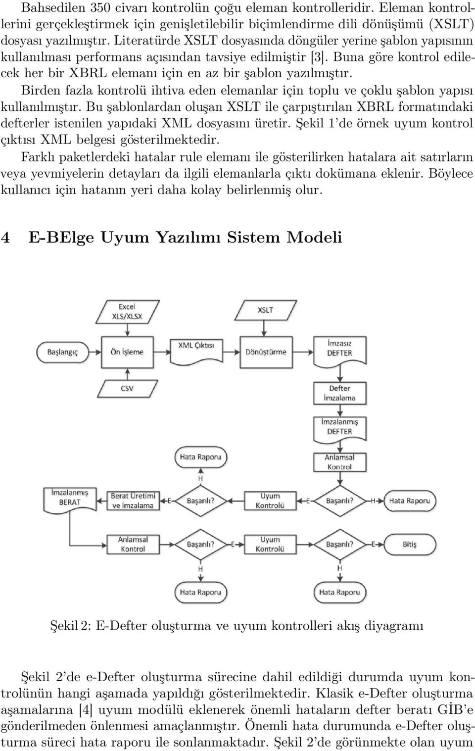 Buna göre kontrol edilecek her bir XBRL elemanı için en az bir şablon yazılmıştır. Birden fazla kontrolü ihtiva eden elemanlar için toplu ve çoklu şablon yapısı kullanılmıştır.