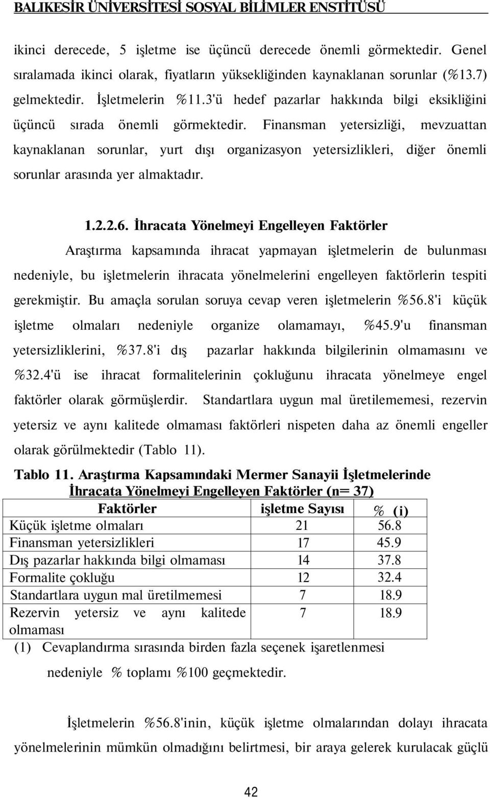 Finansman yetersizliği, mevzuattan kaynaklanan sorunlar, yurt dışı organizasyon yetersizlikleri, diğer önemli sorunlar arasında yer almaktadır. 1.