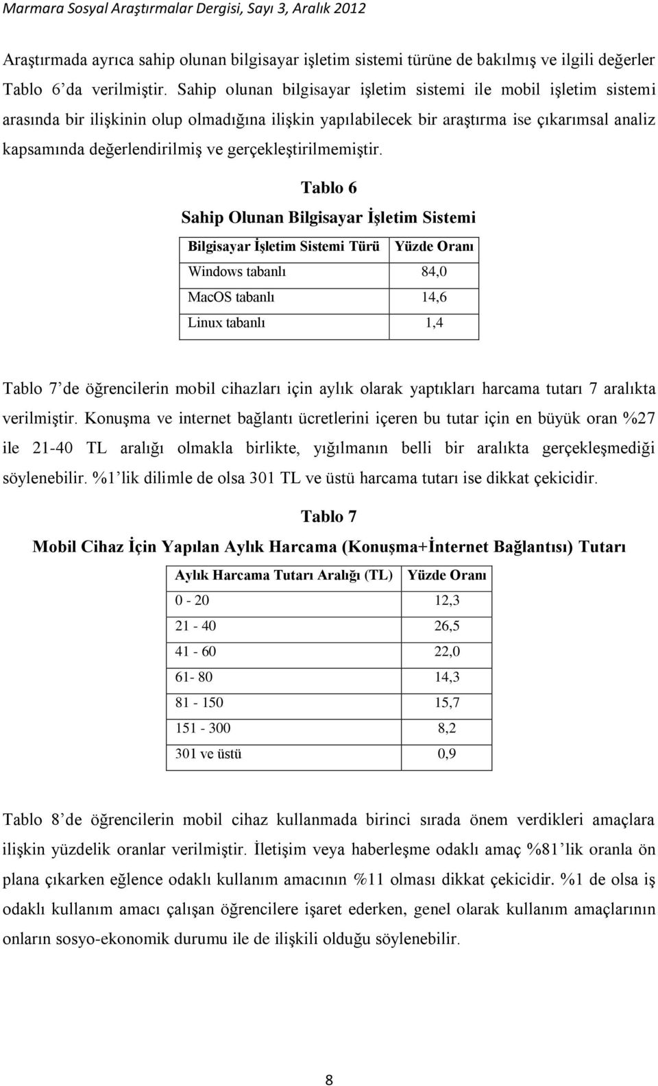 gerçekleştirilmemiştir.