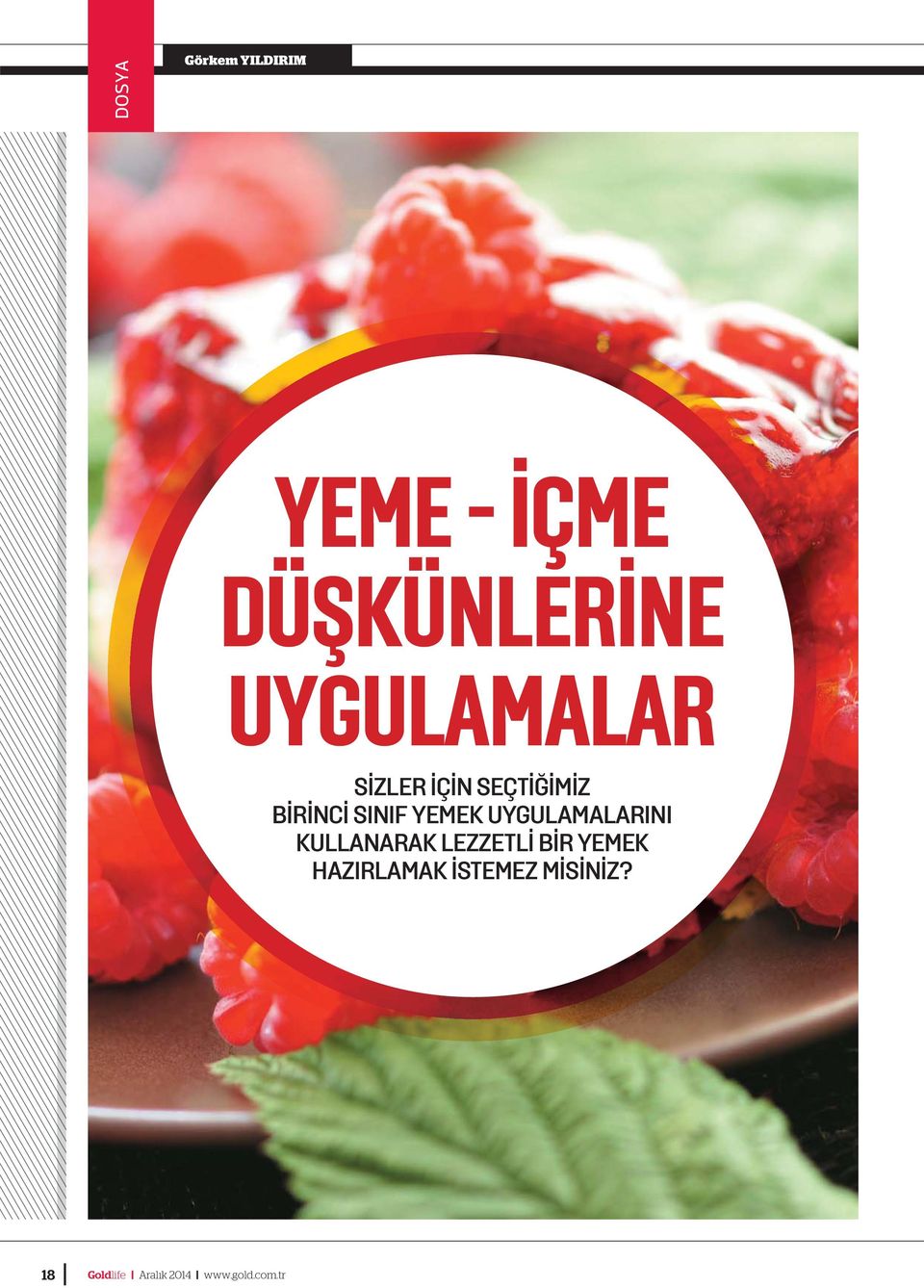 YEMEK UYGULAMALARINI KULLANARAK LEZZETLİ BİR YEMEK