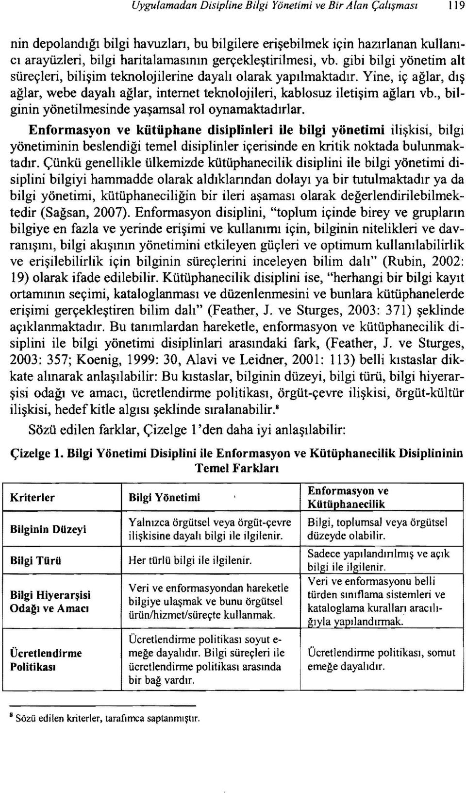 Yine, iç ağlar, dış ağlar, webe dayalı ağlar, internet teknolojileri, kablosuz iletişim ağlan vb., bilginin yönetilmesinde yaşamsal roloynamaktadırlar.