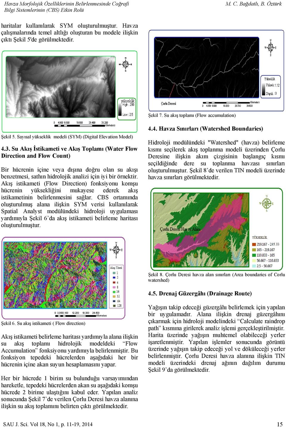 Sayısal yükseklik modeli (SYM) (Digital Elevation Model) 4.3.